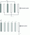 Figure 12 - Descriptive diagram of monopolar and bipolar systems