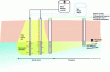 Figure 5 - Schematic diagram of in situ chemical oxidation in an aquifer