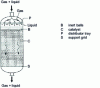 Figure 21 - Adiabatic fixed-bed reactor with two-phase flow