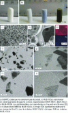 Figure 10 - Examples of morphological characteristics of MUB-100(x) and Si(HIPE) (images reconstructed from reference [22])