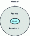 Figure 8 - Schematic representation of the Eshelby problem