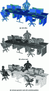 Figure 20 - CAD mesh of a workstation (supplied by GRABCAD – https://grabcad.com)