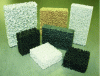 Figure 4 - Various types of ceramic foam filters