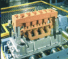 Figure 14 - Core assembly on metal frame for cylinder head
