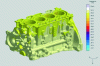 Figure 35 - Cylinder crankcase filling and cooling study