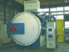 Figure 14 - Horizontal vacuum furnace and control cabinet