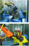 Figure 23 - Grinding and sawing robots (Source SERF)