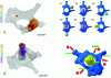 Figure 2 - Simulation of the internal quality of a cast iron part (source: QuikCAST)