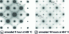 Figure 21 - Ti48.5 Ni25 Cu25 Zr2.5 alloy: austenite diffraction patterns