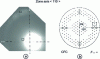 Figure 25 - Microdiffraction pattern for <110> orientation of precipitates