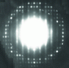 Figure 23 - Microdiffraction image with two Laue zones