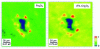 Figure 11 - Photocurrent images (Fe2O3 , (Fe, Cr)2O3) of an oxide film.