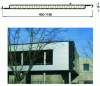 Figure 33 - Diagram of the Isofran sandwich panel (figure 3e) and its application in building facades