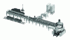 Figure 6 - Continuous loading of scrap metal into the electric furnace of the Consteel process