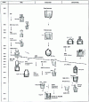 Figure 20 - Historical presentation of ladle metallurgy processes, with Japanese achievements from 1969 onwards