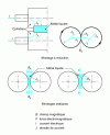 Figure 23 - MHD devices for lateral containment in roll-to-roll casting [44]