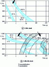 Figure 18 - Precipitation-recrystallization interaction (from [25])