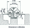 Figure 18 - Morgan block. Dimensions