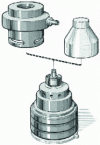 Figure 22 - Mounting the rollers with a hydraulic nut