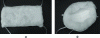 Figure 3 - Polypropylene mask (A) and polypropylene-insulated surgical mask (B)