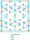 Figure 17 - Structure of Ag3.6Mo9Se11