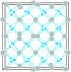 Figure 26 - In2O3 structure projection (010)