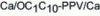 Figure 19 - Diode structure used to study electron transport in OC1C10-PPV