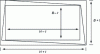 Figure 1 - Length, width, parallelism and tolerance for VFT