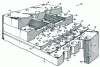 Figure 12 - Cross-section of a spinning distribution pack [5].