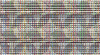 Figure 27 - 6-warp jacquard fabric – 3 wefts