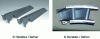 Figure 32 - Flame-holder (left) and distributor (right)