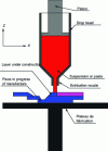 Figure 26 - Illustration of the robocasting process