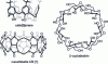 Figure 7 - Molecular receptors: calixarene, cucurbituril and cyclodextrin