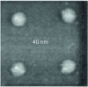 Figure 22 - Localized InAs quantum boxes on InP