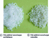 Figure 3 - Photo of PA6 granules additivated with synthetic lamellar nanofillers and natural lamellar nanofillers