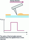 Figure 10 - Writing with an AFM