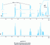 Figure 1 - Molecule 1. 1H NMR spectrum