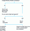 Figure 6 - Example of filter media selection