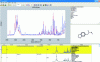 Figure 3 - Spectral identification of beige crystals using Spectral ID software