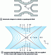 Figure 2 - Penning trap: quadrupolar electrostatic configuration