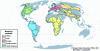 Figure 9 - Transboundary watersheds around the world [28]