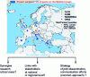 Figure 6 - Example of grouping projects around a theme (climate change, water and safety)