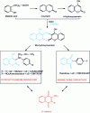 Figure 32 - Antivitamin K parentage and structures