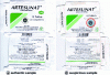 Figure 2 - Comparison of packaging for a sample of Artesunat® (from [19])