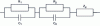 Figure 34 - Equivalent electrical circuit to model
device behavior