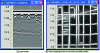 Figure 2 - Examples of RADAR measurements, carried out at 1.5 GHz, on a prestressed concrete beam (DLR Saint-Brieuc).