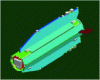 Figure 22 - GOCE satellite architecture (doc. ESA)