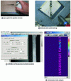 Figure 8 - Marking, image registration, processing and evaluation of results with Correla software [84] (http://www.pprime.fr/?q=fr/la-photomecanique)