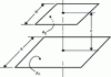 Figure 13 - Positioning for calculating the form factor of two facing square surfaces