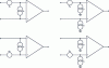 Figure 23 - The four equivalent representations of noise at the input of an operational amplifier